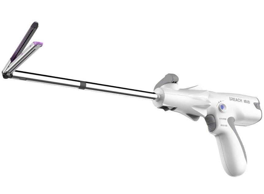 Image: The iReach Omnia with 90° articulation (Photo courtesy of Genesis Medtech)